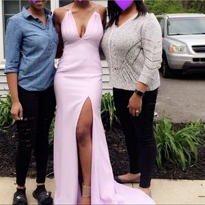 Purple Terani Couture dress